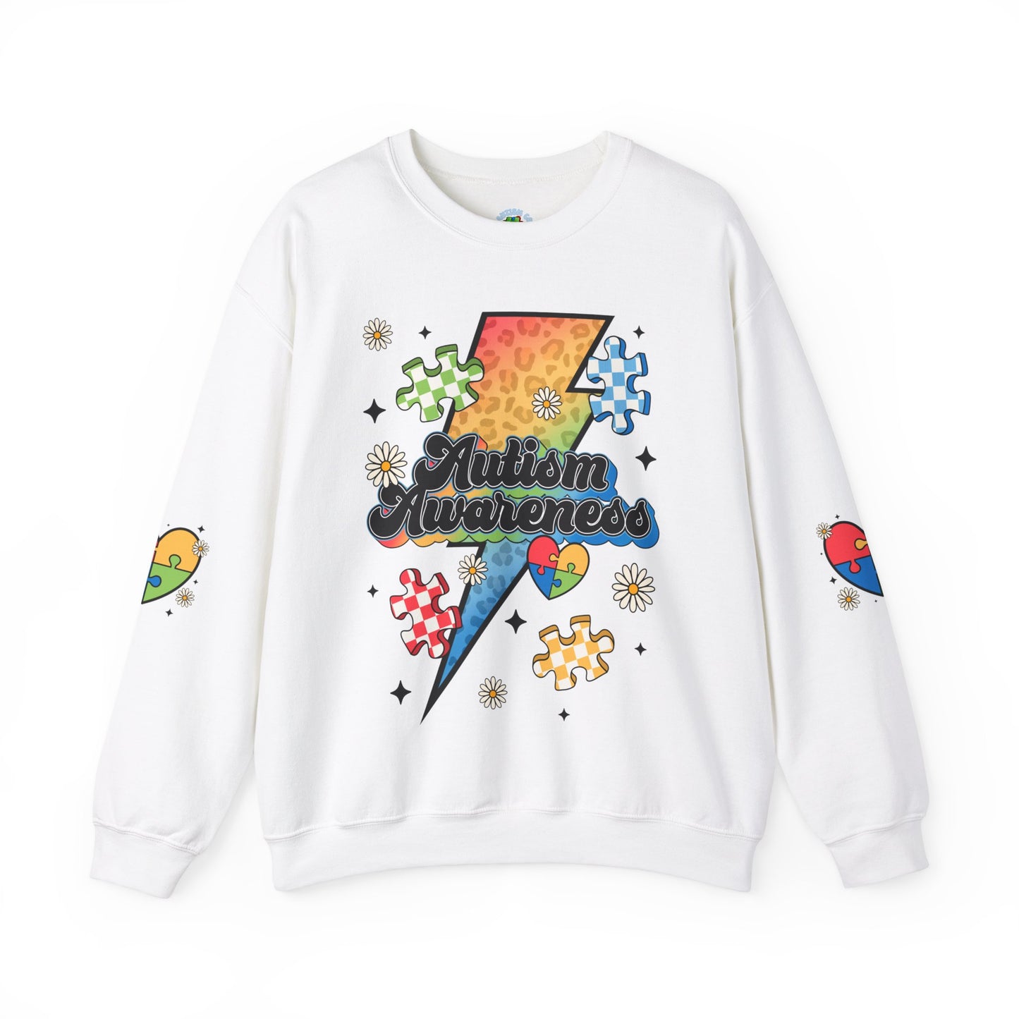 Autism awareness Unisex Heavy Blend™ Crewneck Sweatshirt