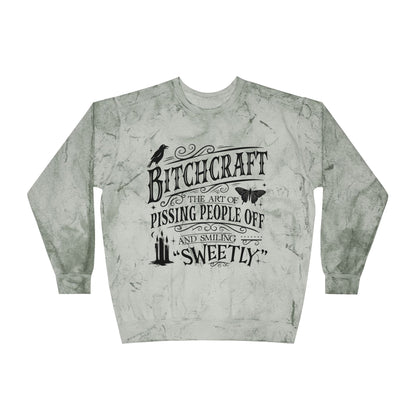 Bitchcraft Vibrant Graphic Sweatshirt