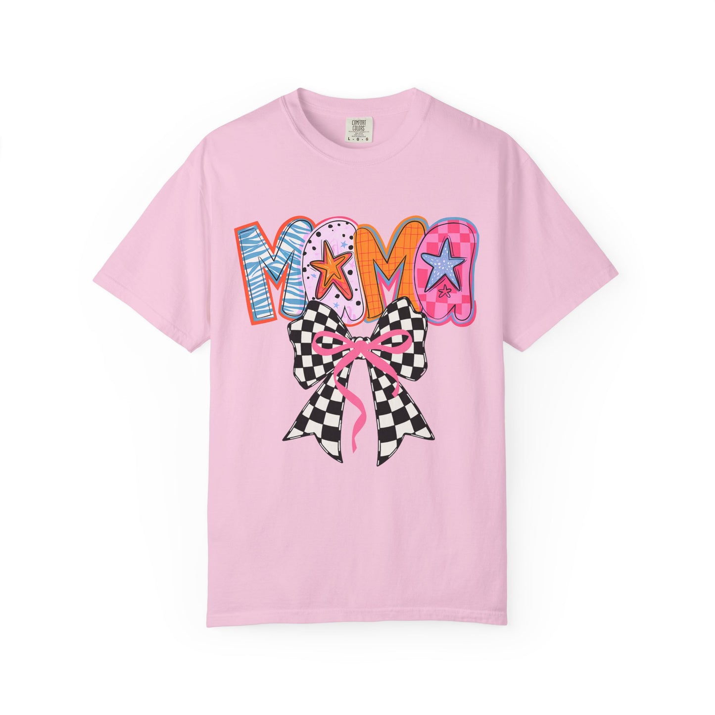 Vibrant Mom T-Shirt | Fun Gift for Mothers, Cute Family Outing Tee, Mother's Day Apparel, Colorful Graphic Shirt, Casual Everyday Wear