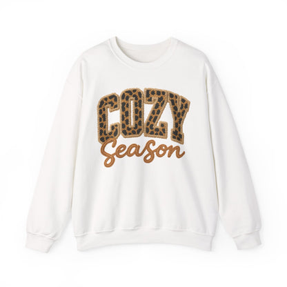 Cozy Season Leopard Sweatshirt