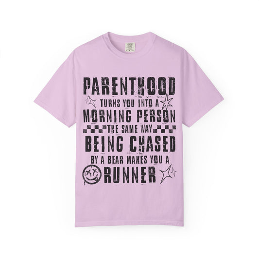 Morning person Unisex Garment-Dyed T-shirt