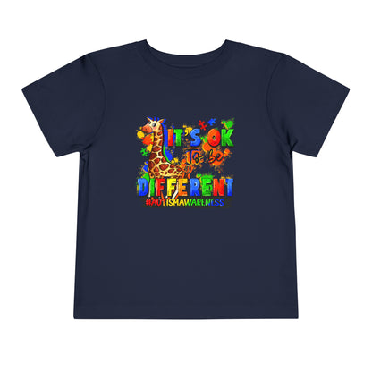 its okay to be different Toddler Short Sleeve Tee