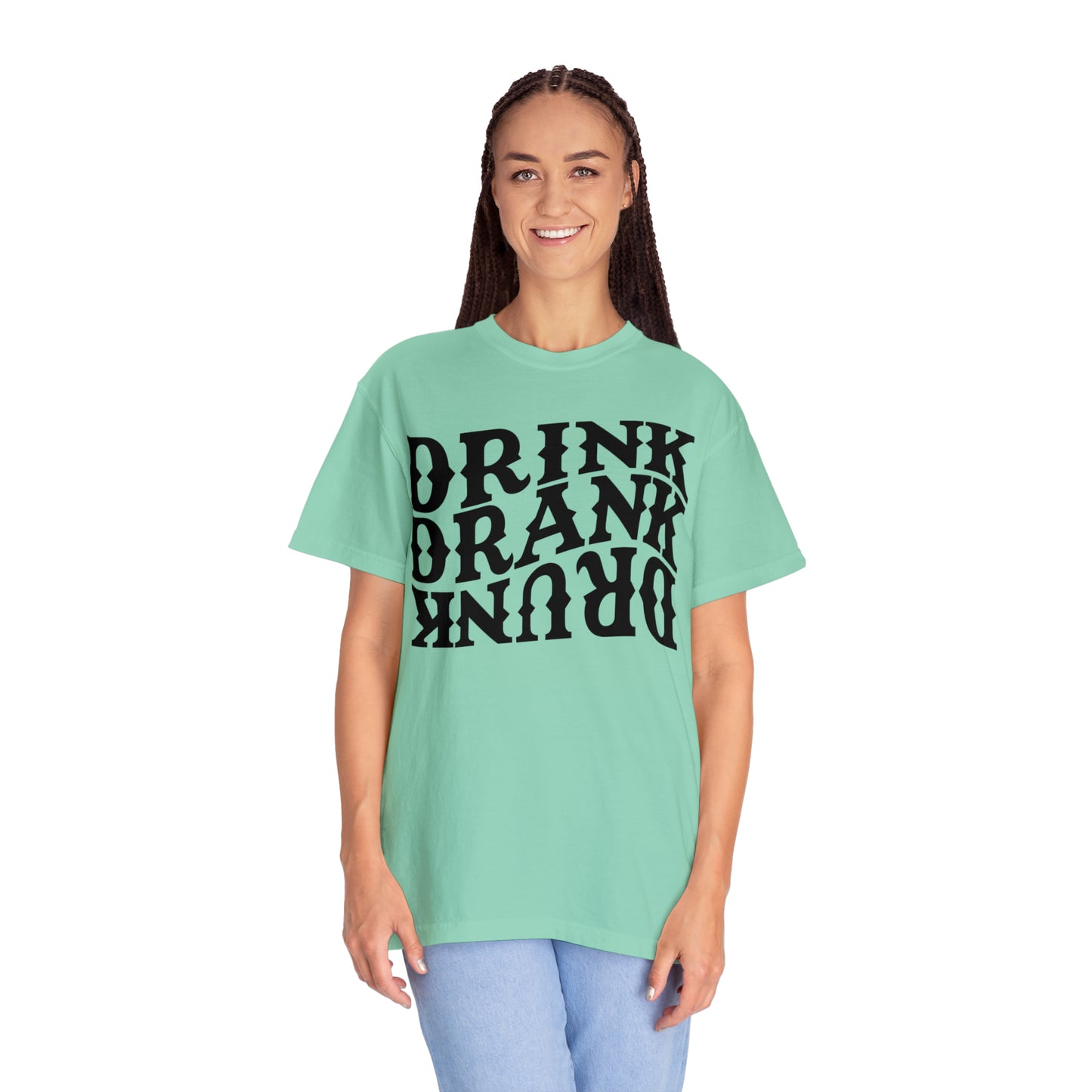 Drunk Unisex Garment-Dyed T-shirt