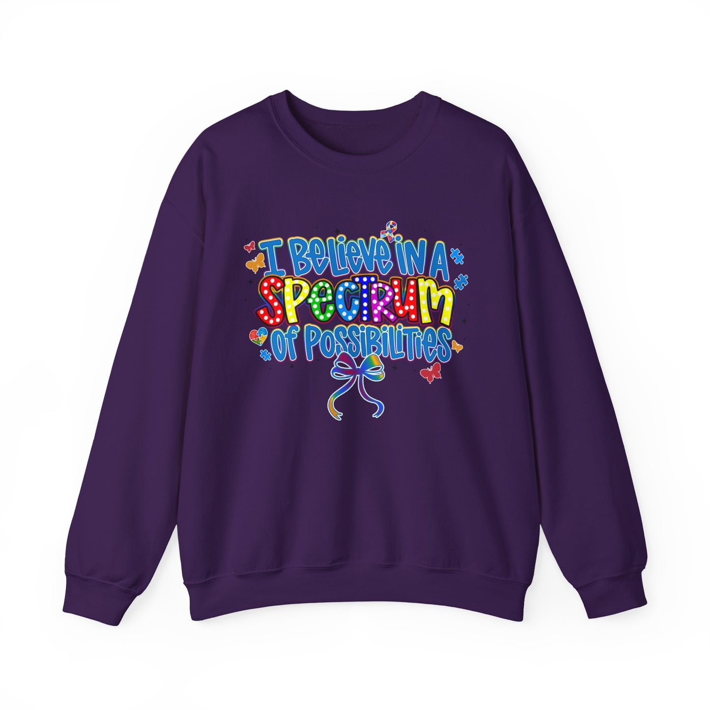 "I Believe in a Spectrum of Possibilities" Colorful Pride Design