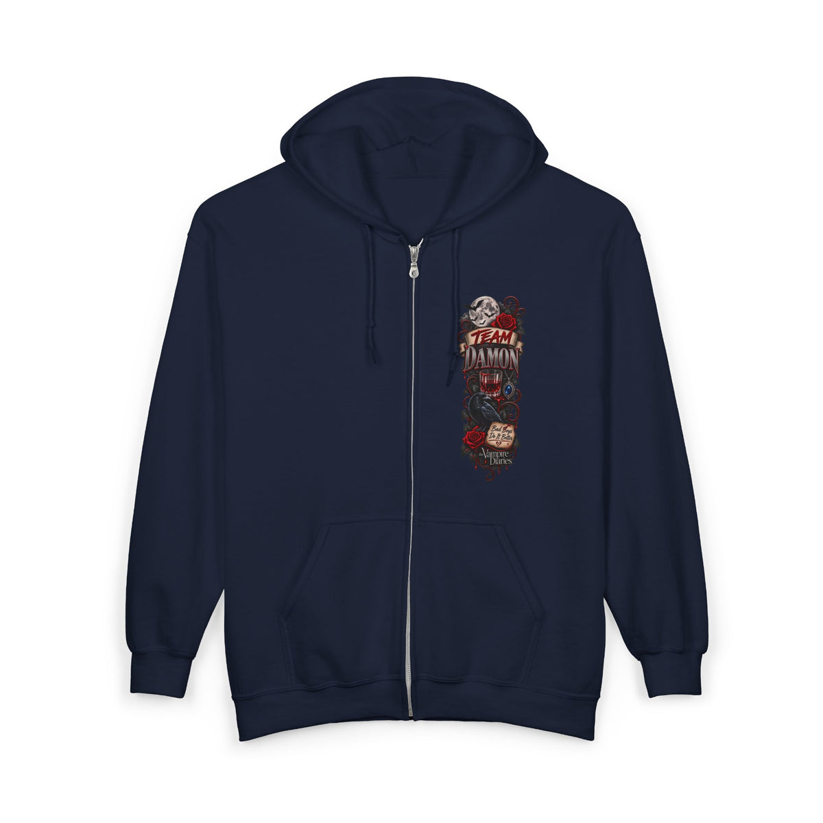 Team  Damon Unisex Heavy Blend™ Full Zip Hooded Sweatshirt