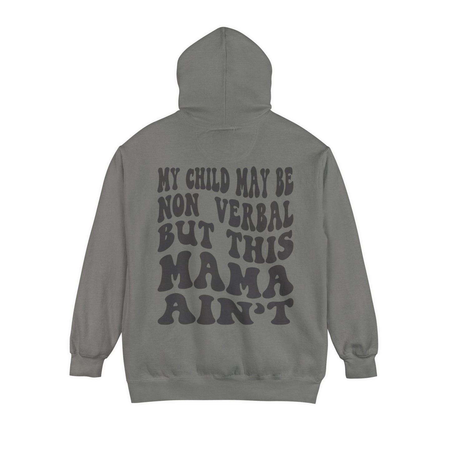 I’m very verbal Unisex Garment-Dyed Hoodie