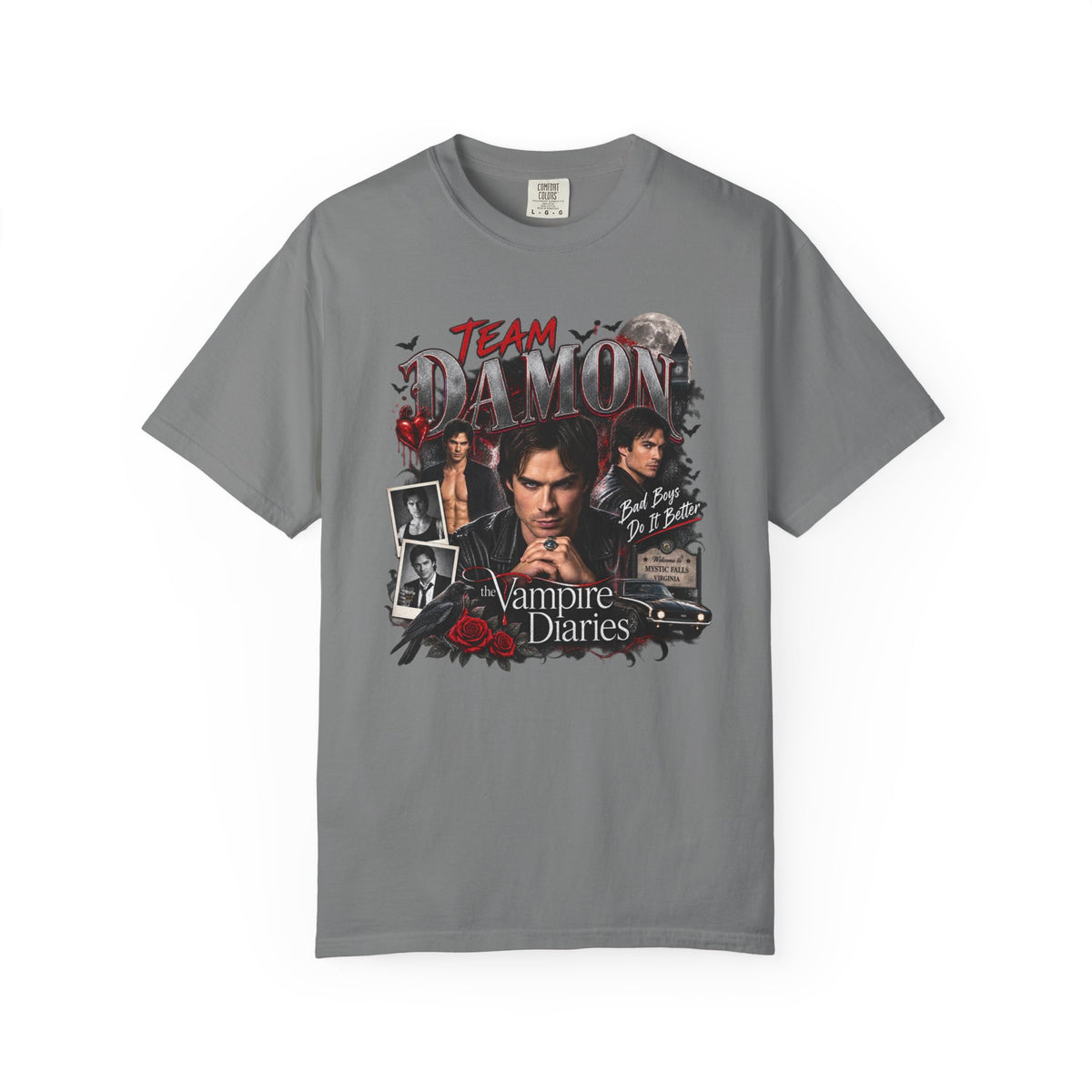 Team Damon Unisex Garment-Dyed T-shirt