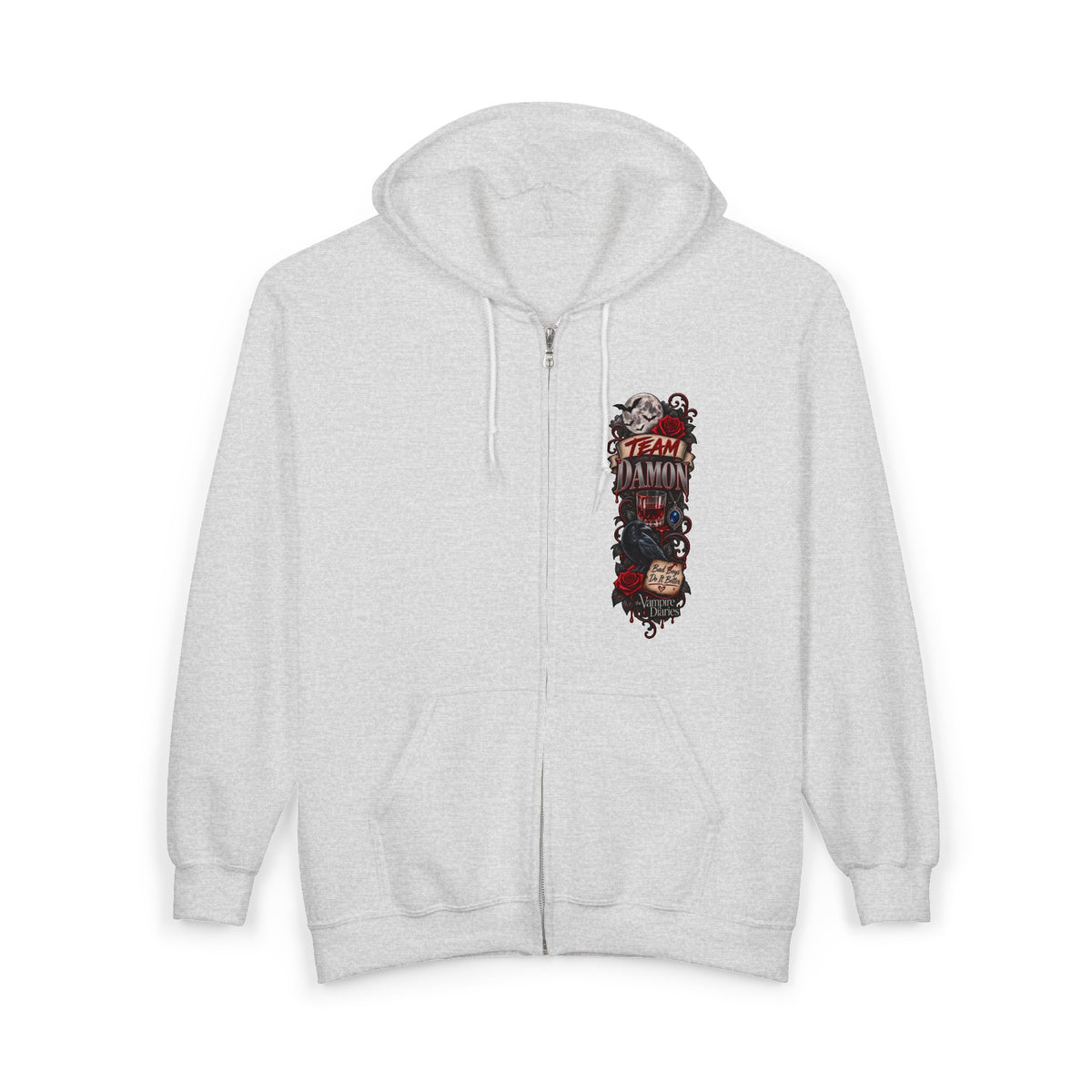 Team  Damon Unisex Heavy Blend™ Full Zip Hooded Sweatshirt