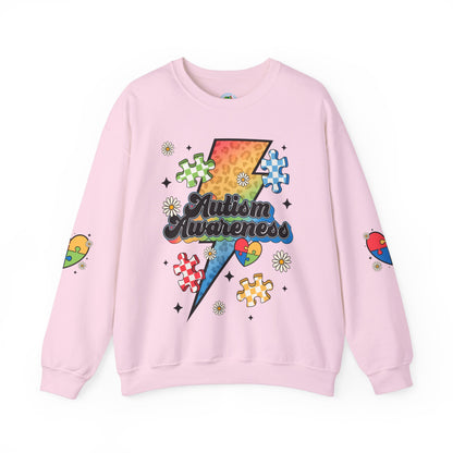Autism awareness Unisex Heavy Blend™ Crewneck Sweatshirt