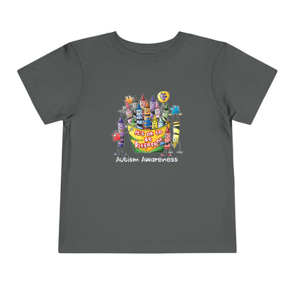 It’s okay to be different Toddler Short Sleeve Tee