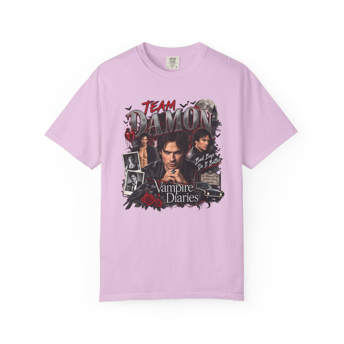 Team Damon Unisex Garment-Dyed T-shirt
