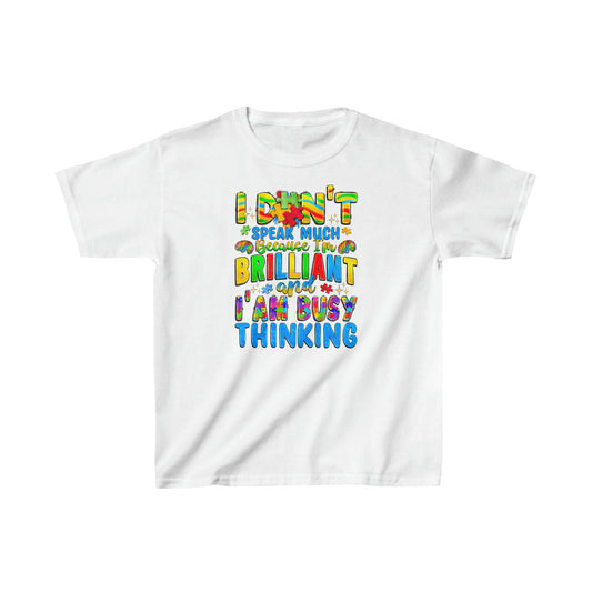 Brilliant and autistic Kids Heavy Cotton™ Tee