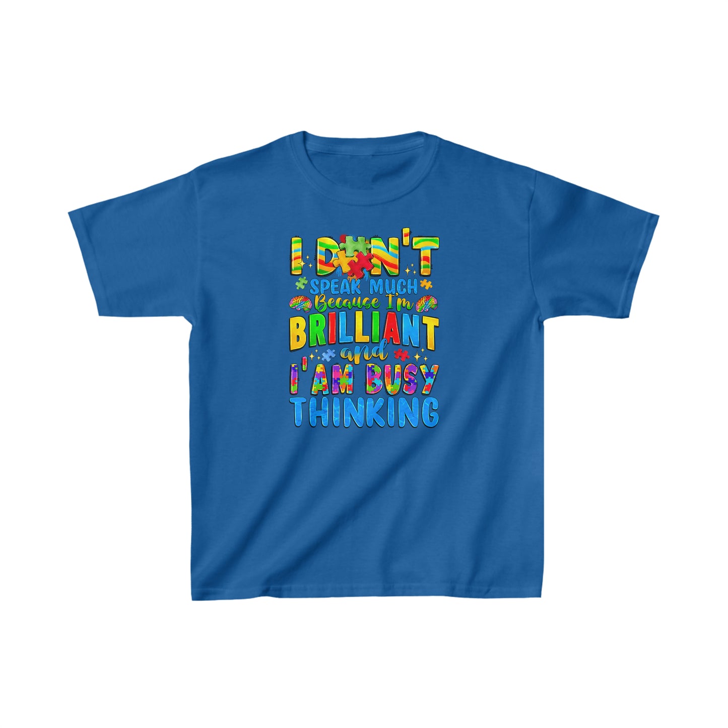 Brilliant and autistic Kids Heavy Cotton™ Tee