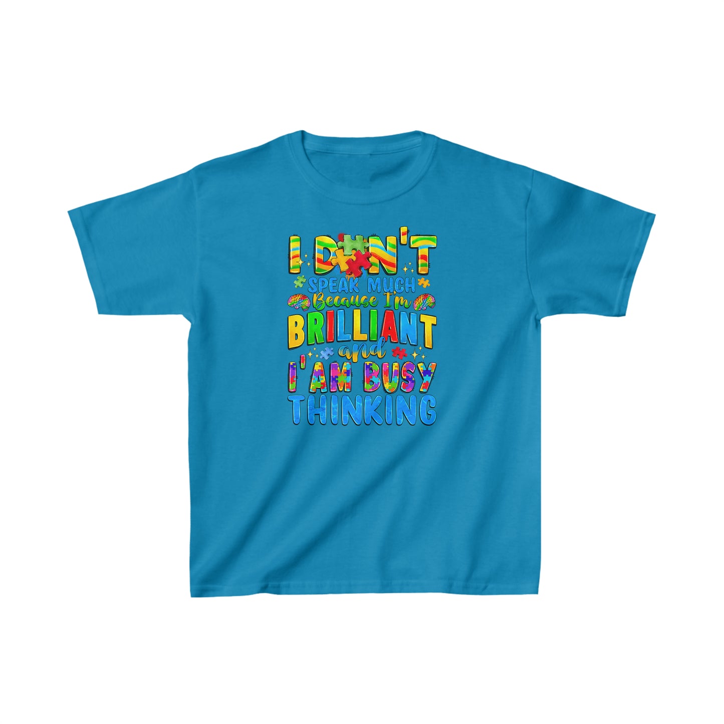 Brilliant and autistic Kids Heavy Cotton™ Tee