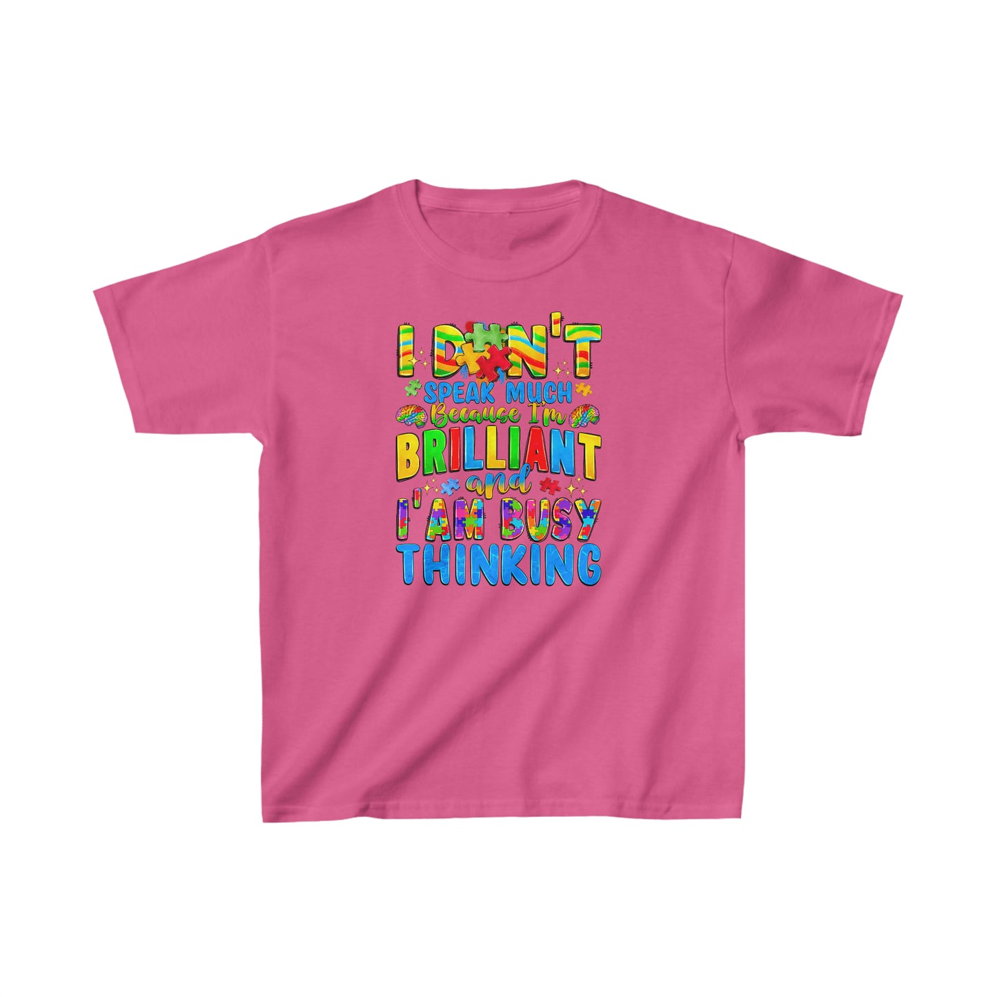 Brilliant and autistic Kids Heavy Cotton™ Tee