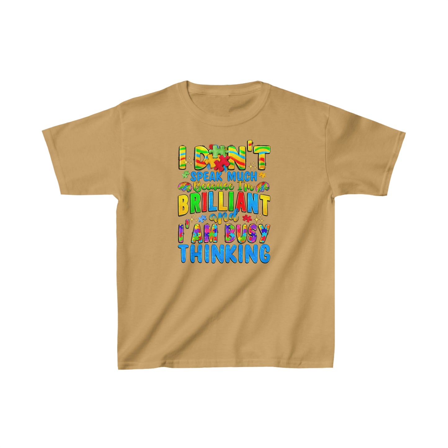 Brilliant and autistic Kids Heavy Cotton™ Tee