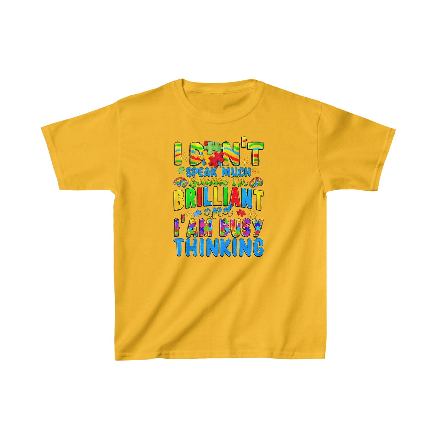 Brilliant and autistic Kids Heavy Cotton™ Tee