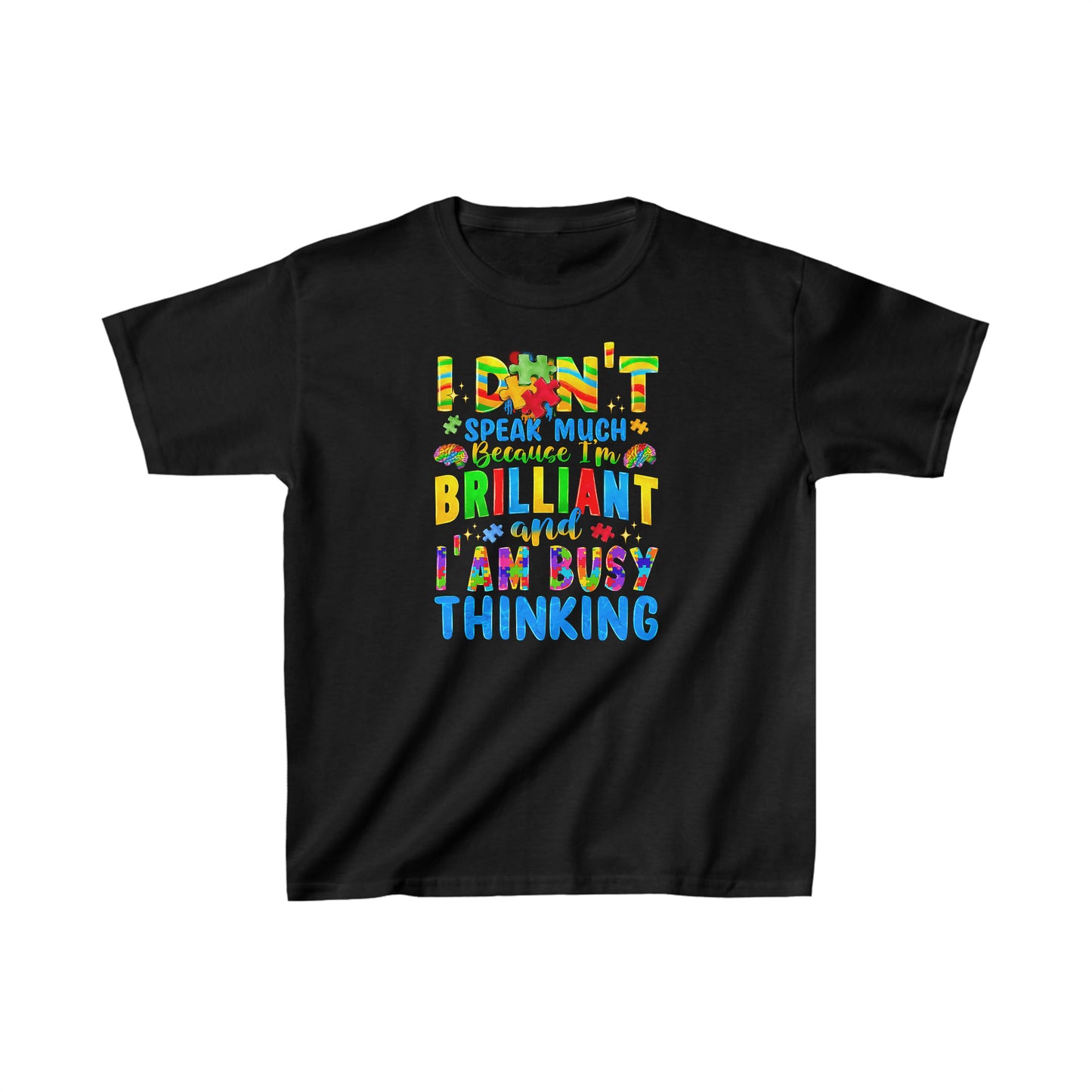 Brilliant and autistic Kids Heavy Cotton™ Tee