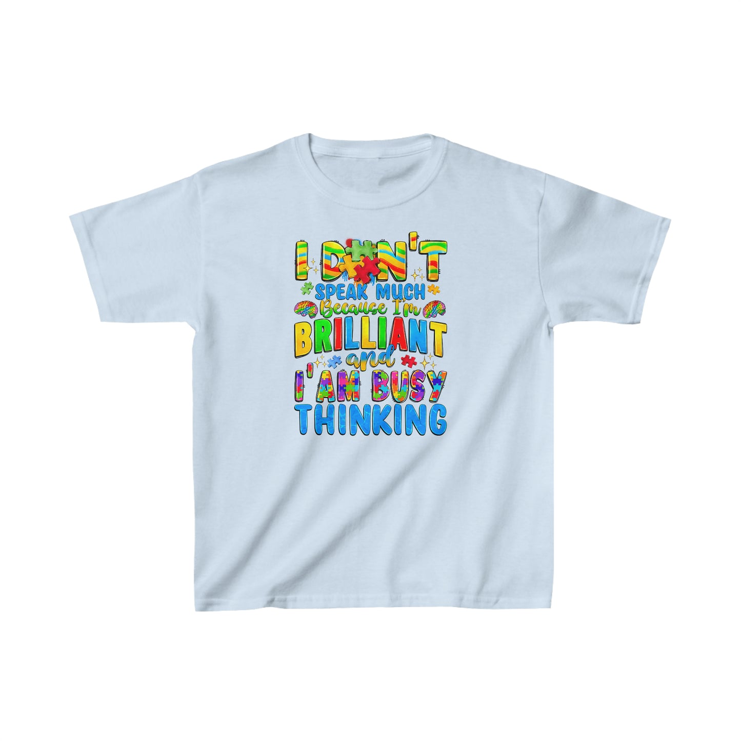 Brilliant and autistic Kids Heavy Cotton™ Tee