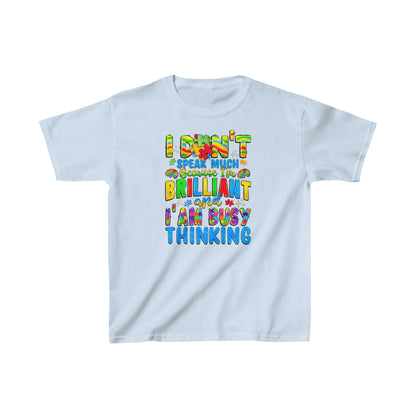 Brilliant and autistic Kids Heavy Cotton™ Tee