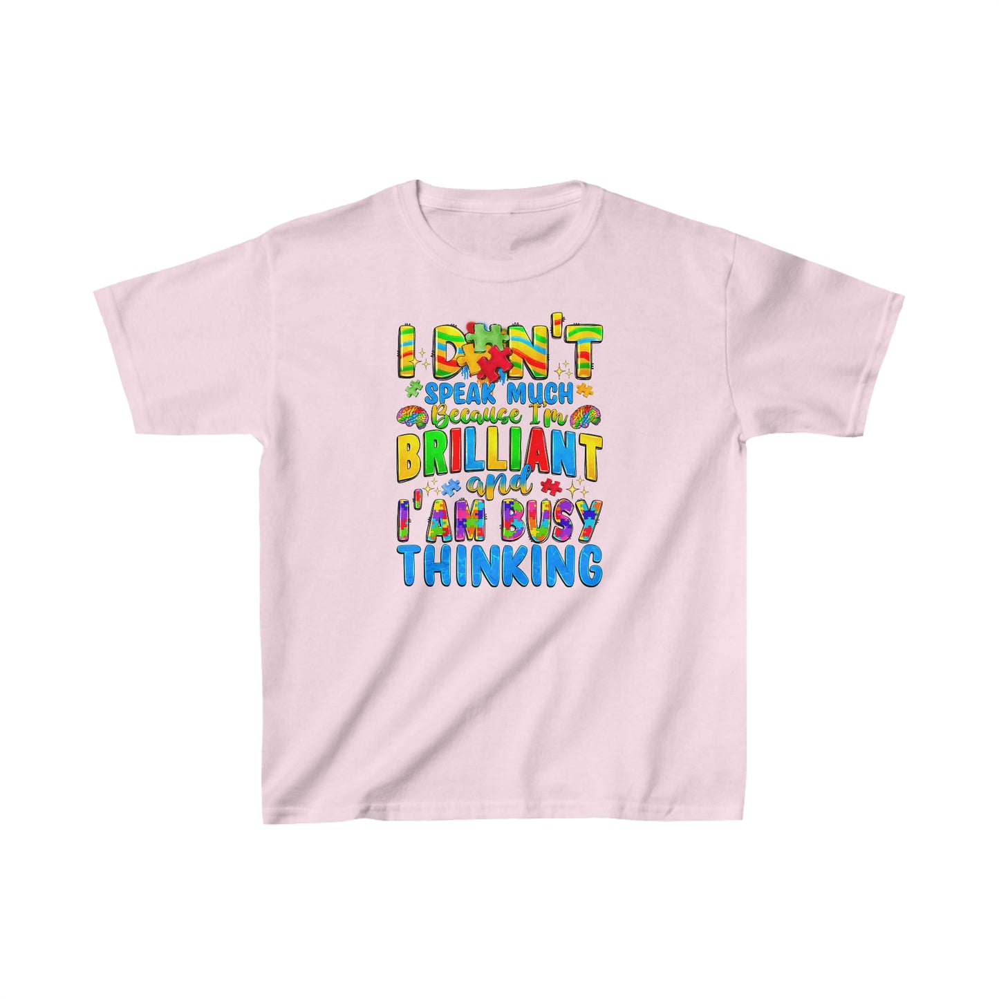 Brilliant and autistic Kids Heavy Cotton™ Tee