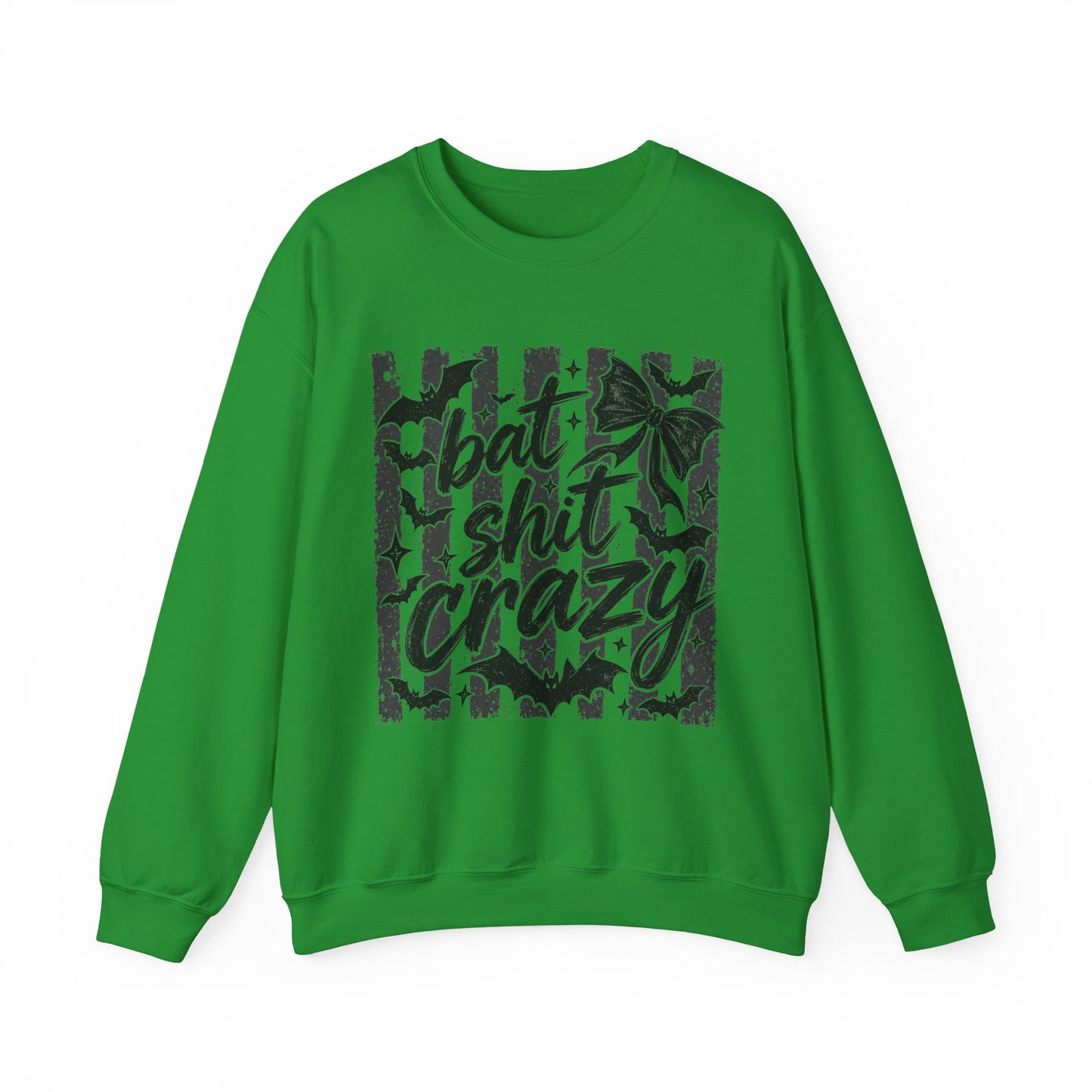 Bat shit crazy Unisex Heavy Blend™ Crewneck Sweatshirt