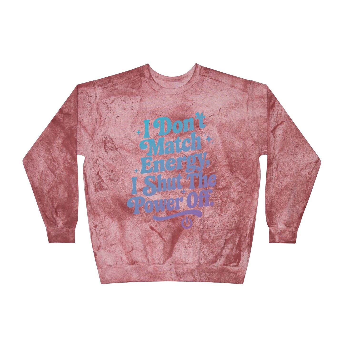 Shut the power off crewneck