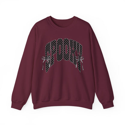 Bow spooky Unisex Heavy Blend™ Crewneck Sweatshirt
