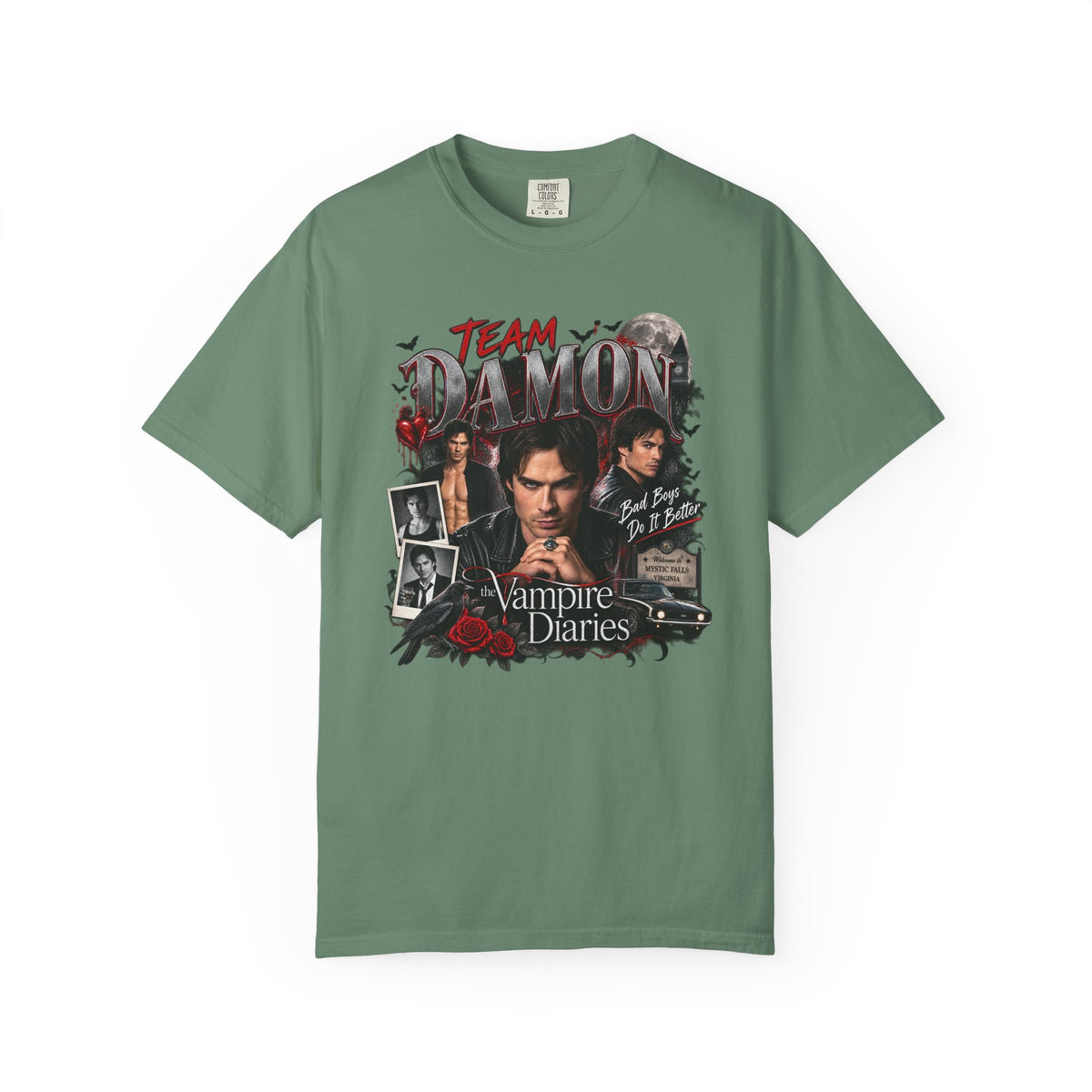 Team Damon Unisex Garment-Dyed T-shirt