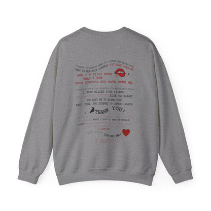 Delena toxic love club Crewneck Sweatshirt