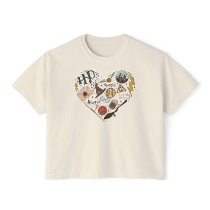 Harry Potter Inspired Women's Boxy Tee
