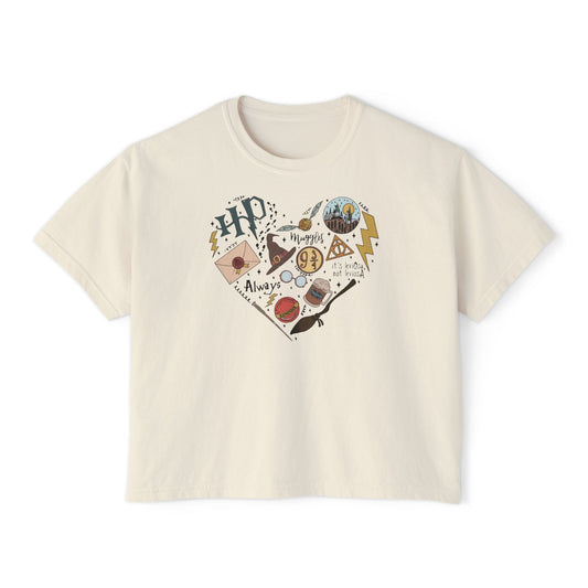 Harry Potter Inspired Women's Boxy Tee