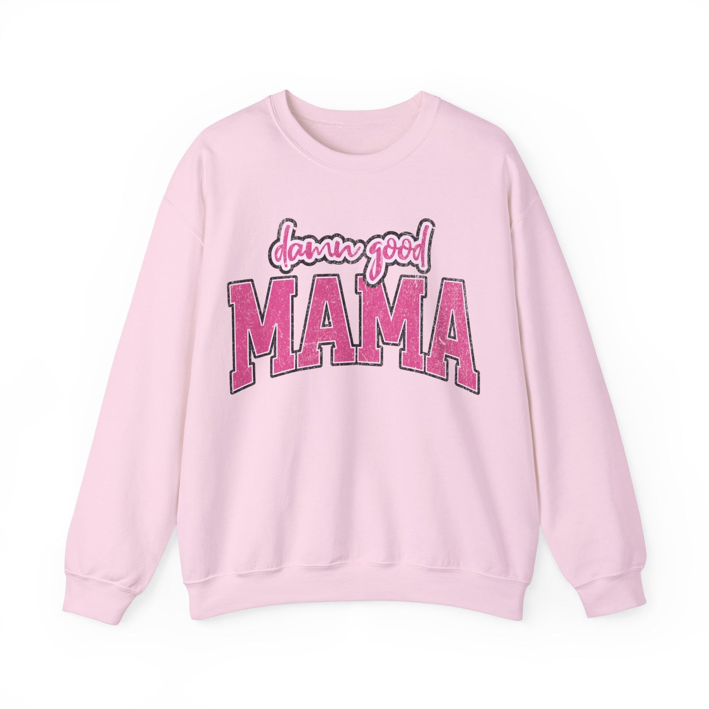 Damn good mama Unisex Heavy Blend™ Crewneck Sweatshirt