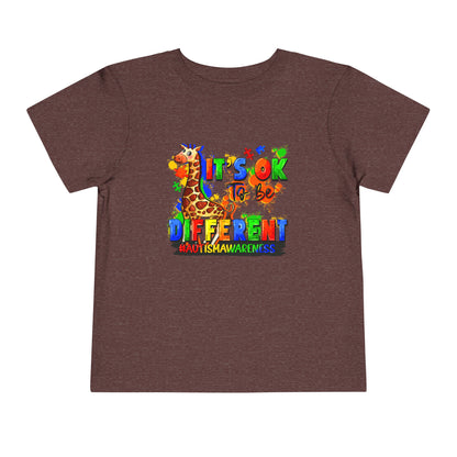 its okay to be different Toddler Short Sleeve Tee