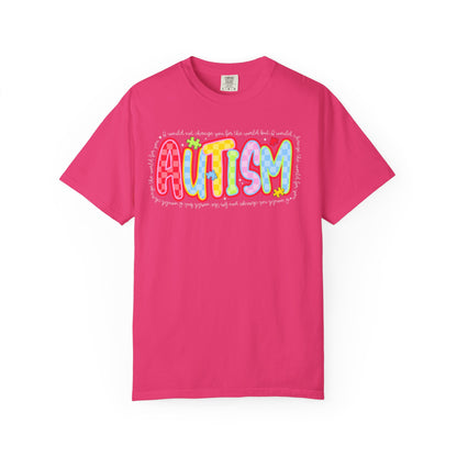 T-Shirt — Colorful 'Autism' Pride Graphic Tee