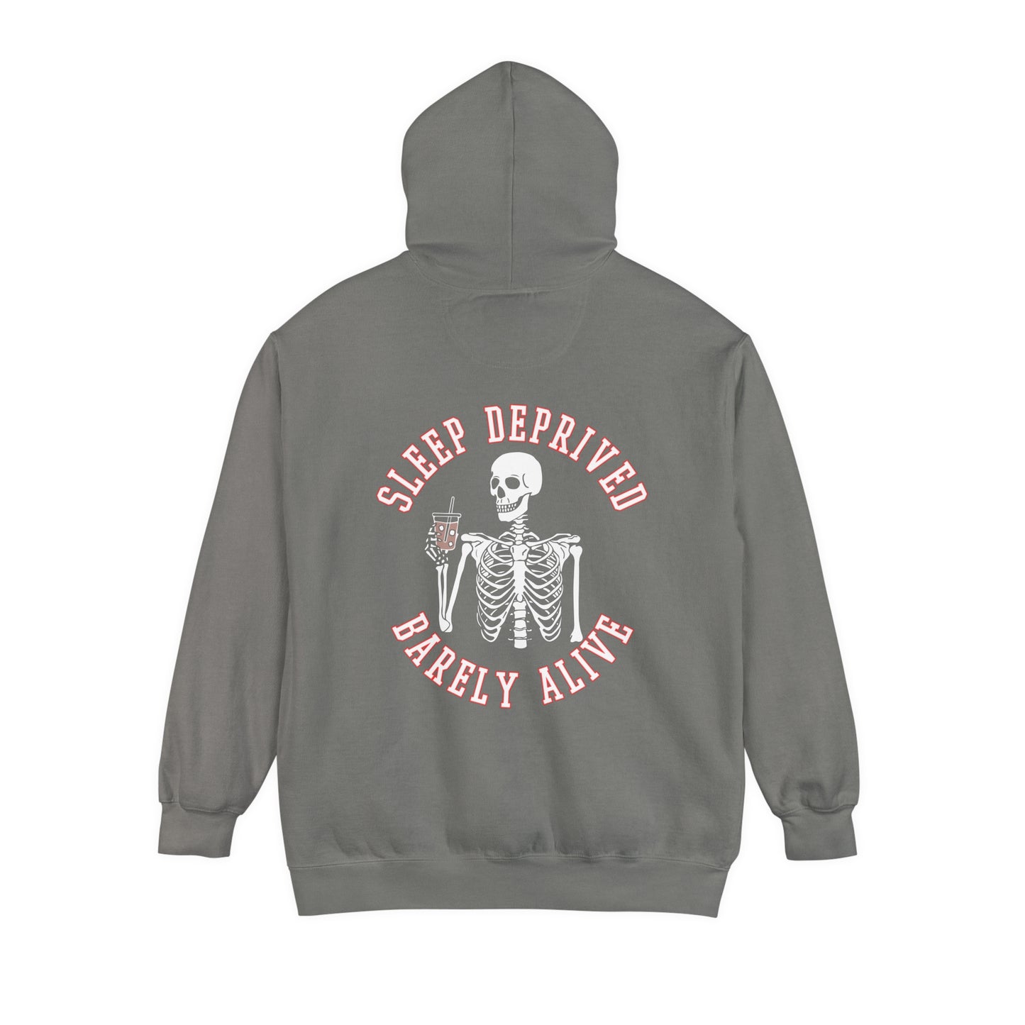 Sleep deprived Unisex Garment-Dyed Hoodie