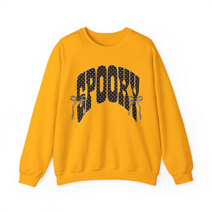 Bow spooky Unisex Heavy Blend™ Crewneck Sweatshirt