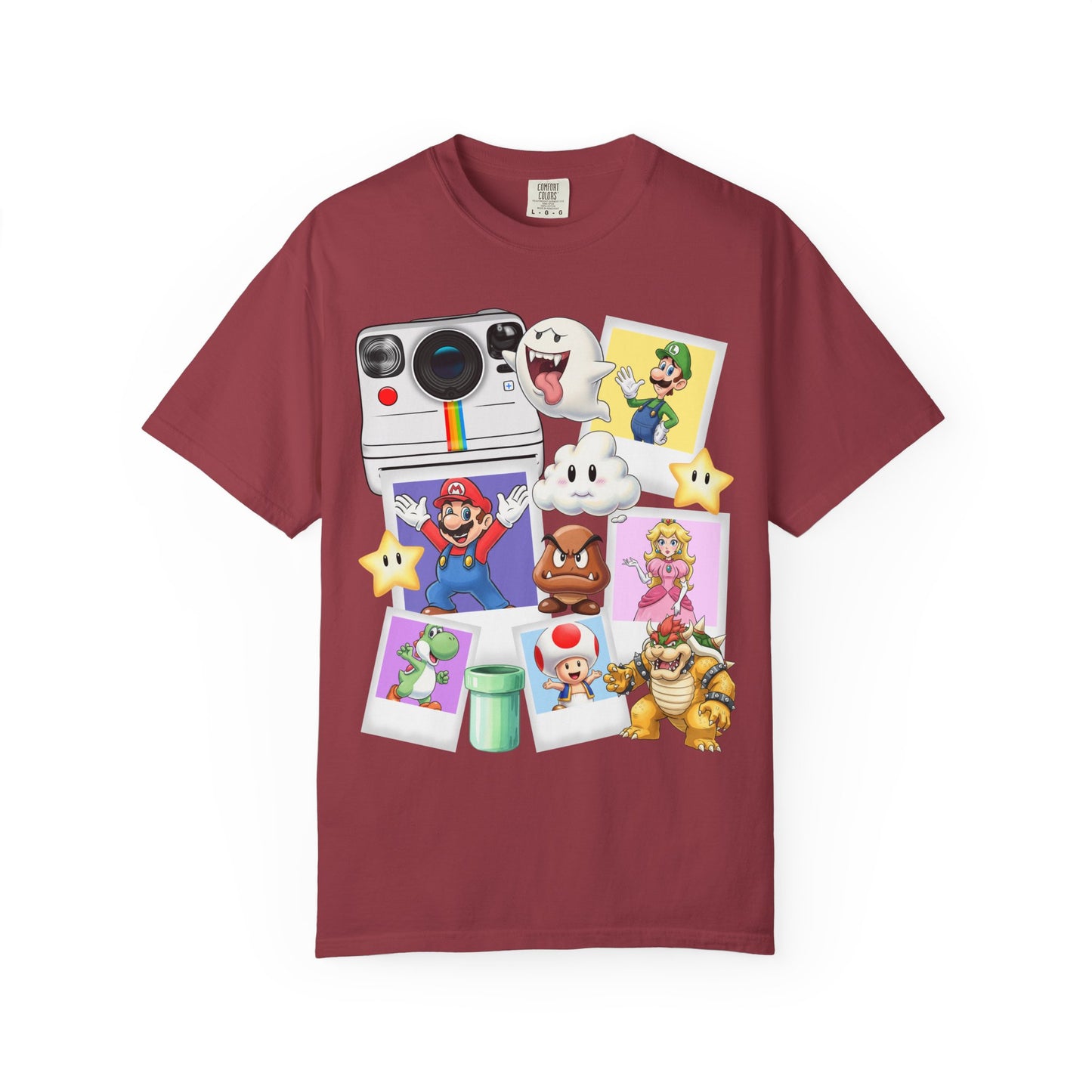 Retro Gamer T-Shirt Featuring Mario & Friends