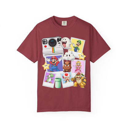 Retro Gamer T-Shirt Featuring Mario & Friends