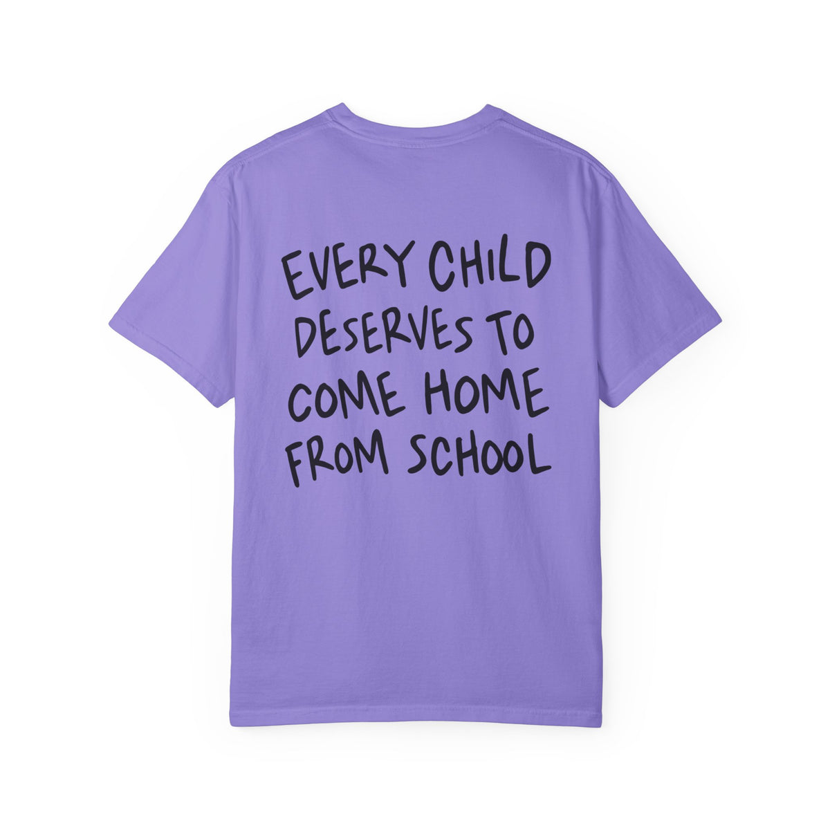 Every child back design Unisex Garment-Dyed T-shirt