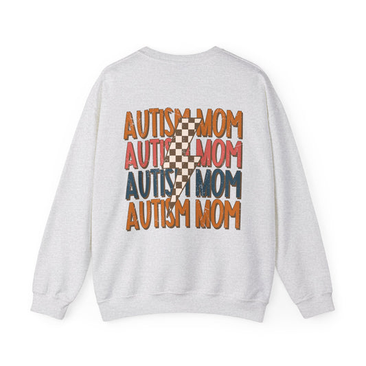 autism mom Unisex Heavy Blend™ Crewneck Sweatshirt