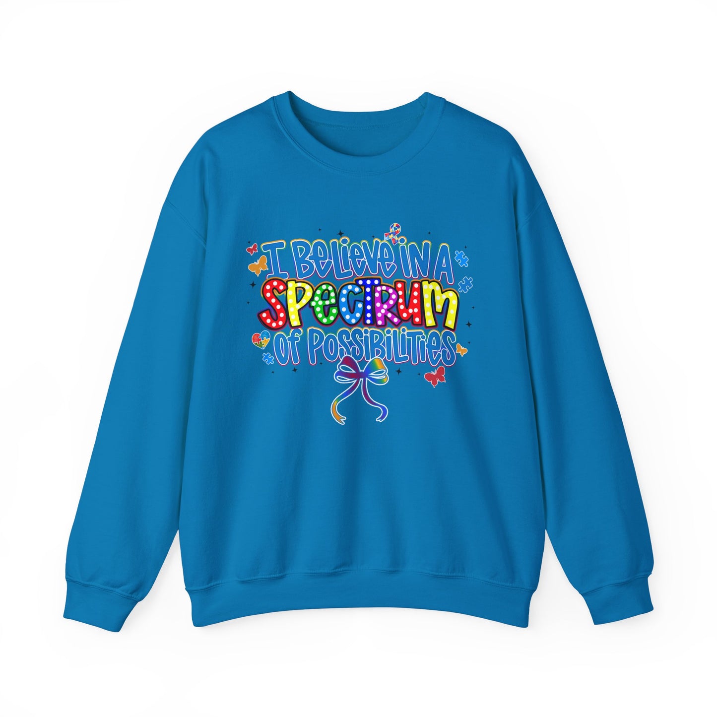 "I Believe in a Spectrum of Possibilities" Colorful Pride Design
