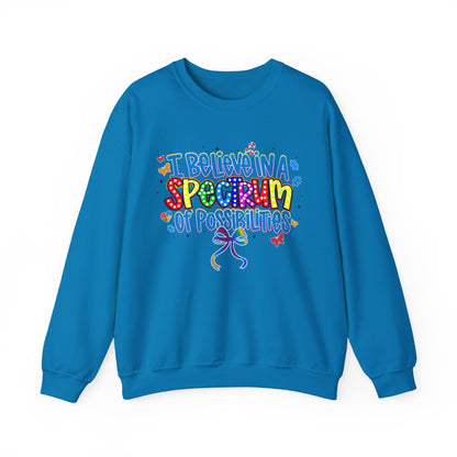 "I Believe in a Spectrum of Possibilities" Colorful Pride Design