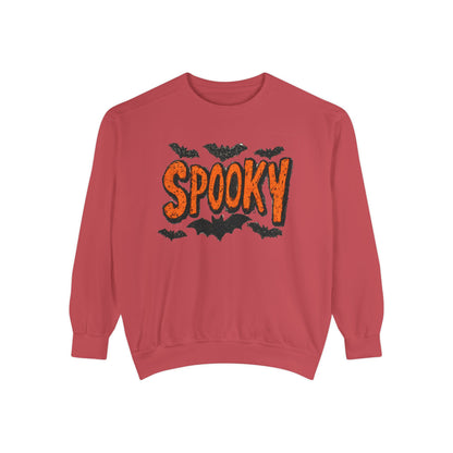 Spooky bats Unisex Garment-Dyed Sweatshirt