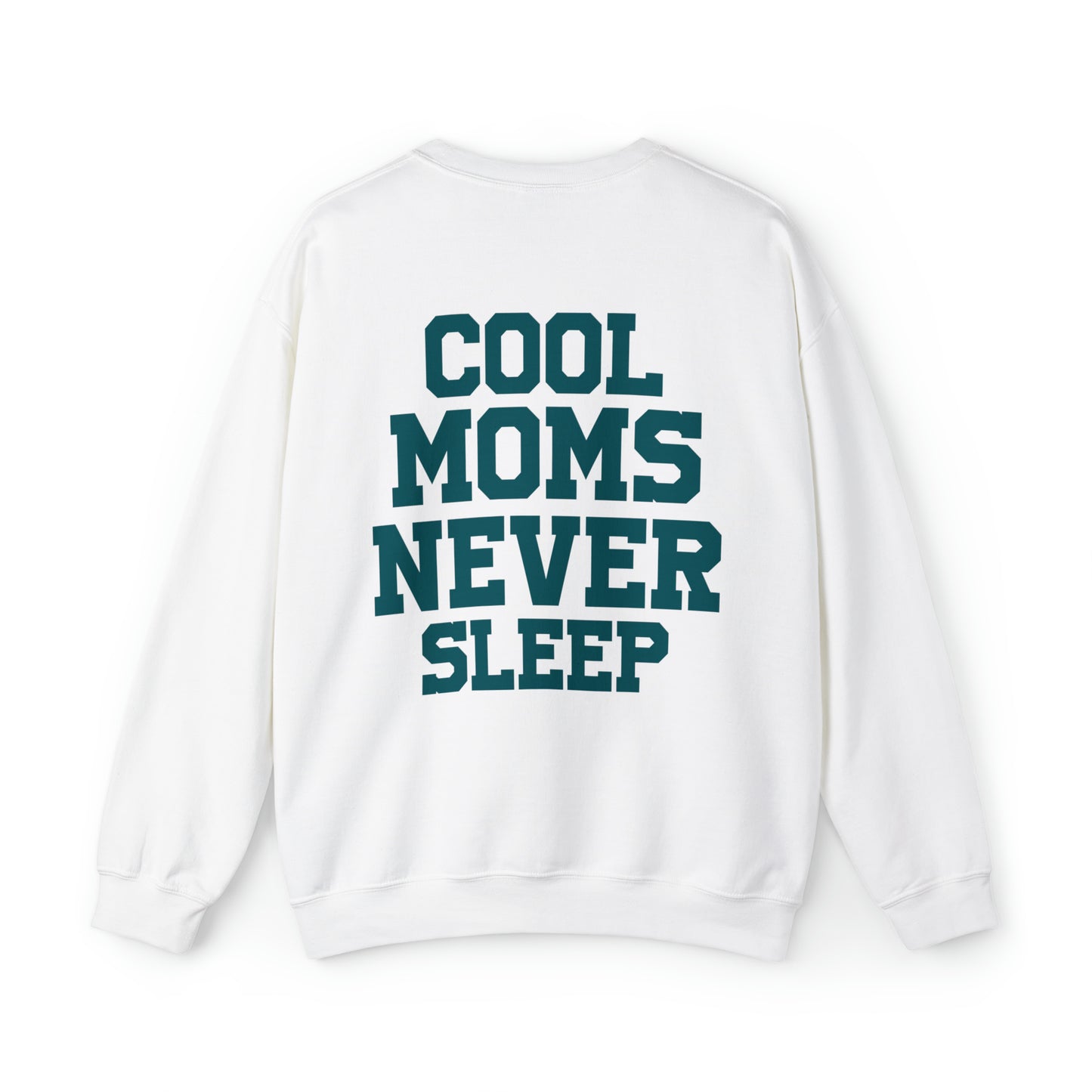 Cool moms don’t sleep Unisex Heavy Blend™ Crewneck Sweatshirt