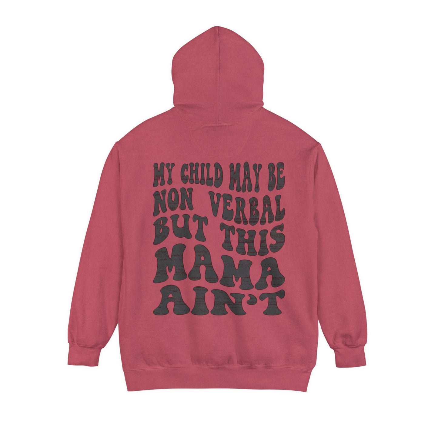 I’m very verbal Unisex Garment-Dyed Hoodie