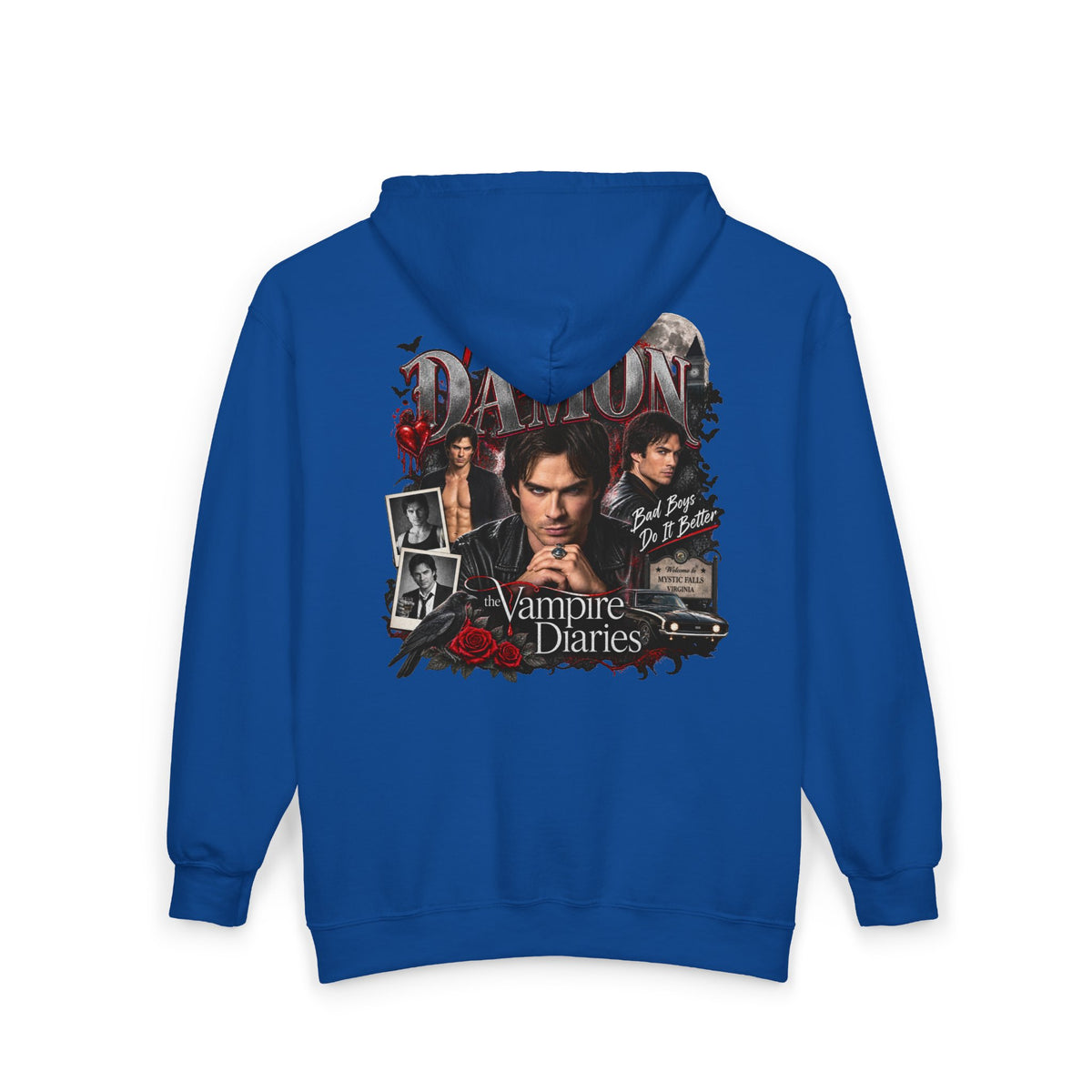 Team  Damon Unisex Heavy Blend™ Full Zip Hooded Sweatshirt