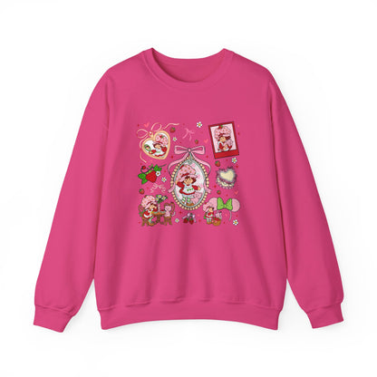 Strawberry shortcake Vintage-Inspired Crewneck