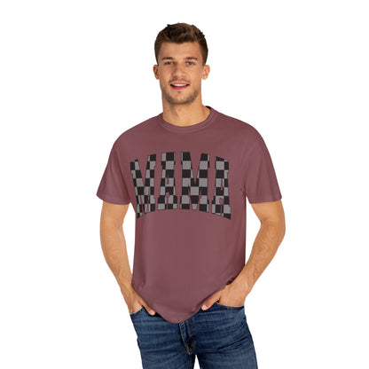 checkered mama Unisex Garment-Dyed T-shirt