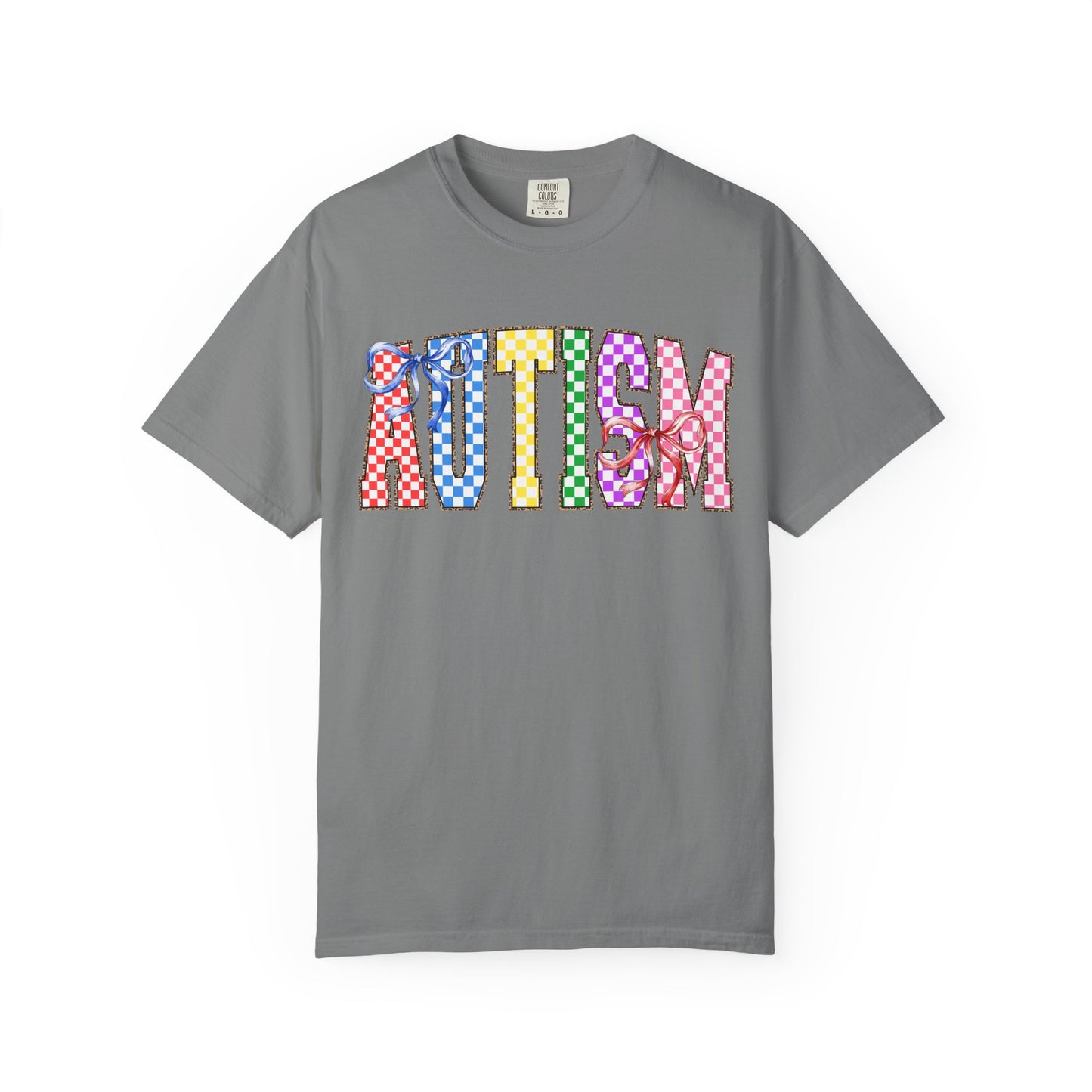 Autism Puzzle Pattern T-Shirt — Colorful Awareness Tee